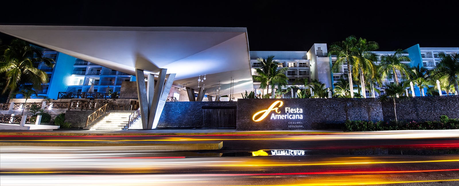 Exterior of Fiesta Americana Cozumel All Inclusive Resort in Mexico