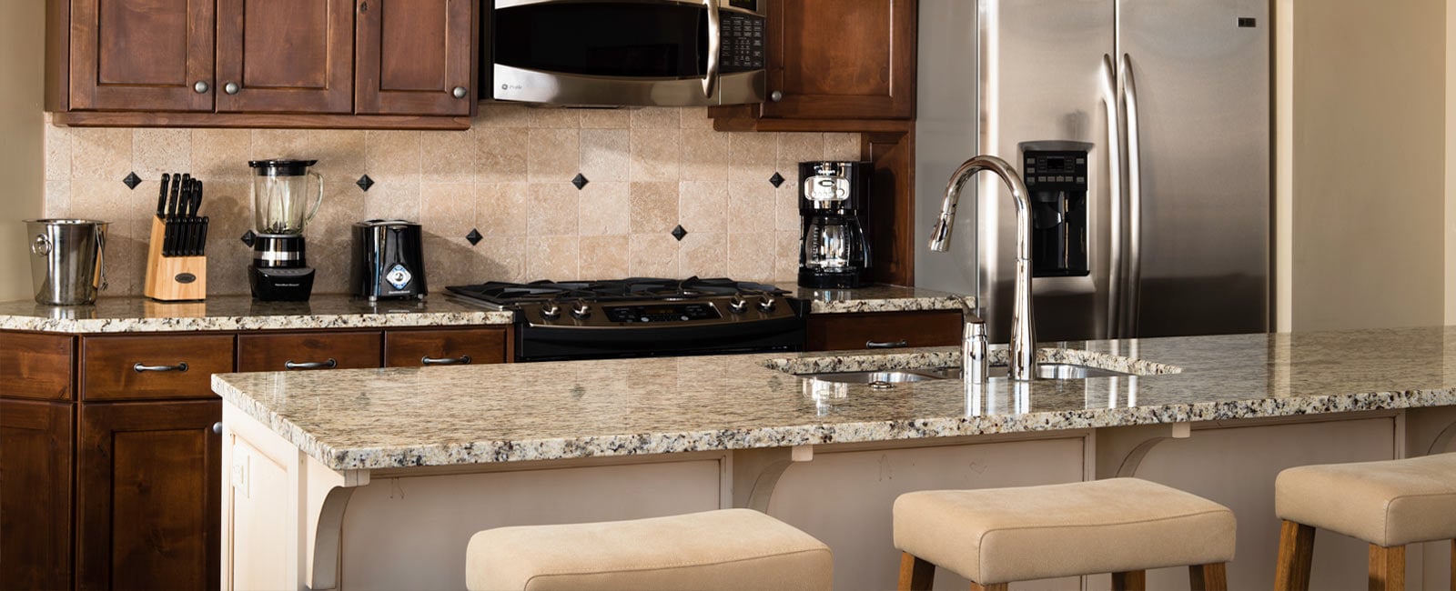 Kitchen at Sunrise Lodge in Park City, Utah